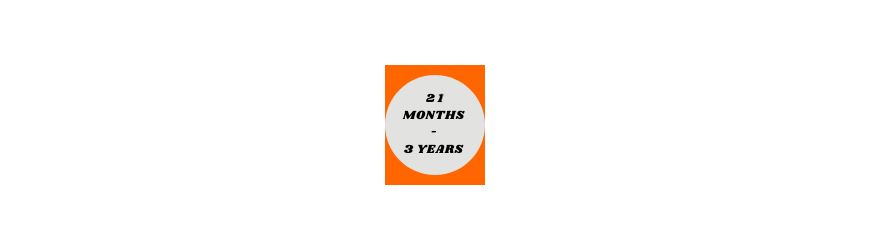 21 MONTHS - 3 YEARS (89 CM-98CM)